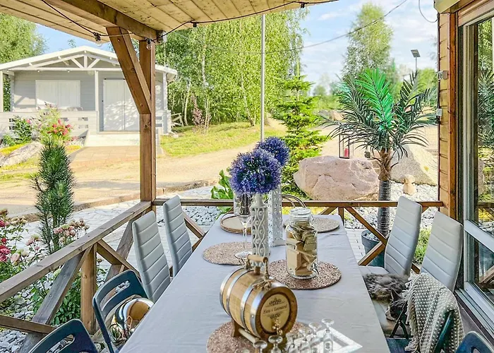 Сasa de vacaciones In With Sauna