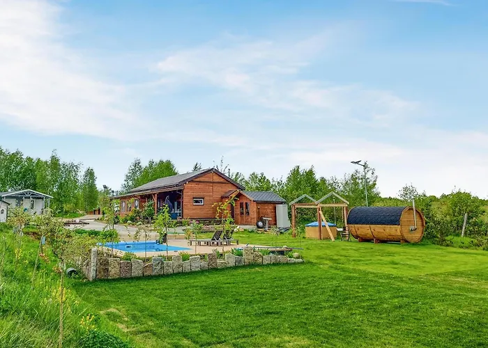 In With Sauna Сasa de vacaciones Ińsko